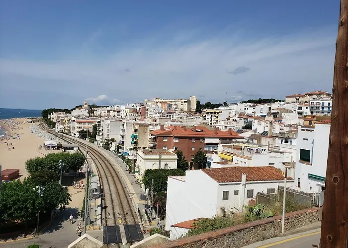 Apart.3 Habit.mar-mont. Ac-terraza-ascensor-parking Calella